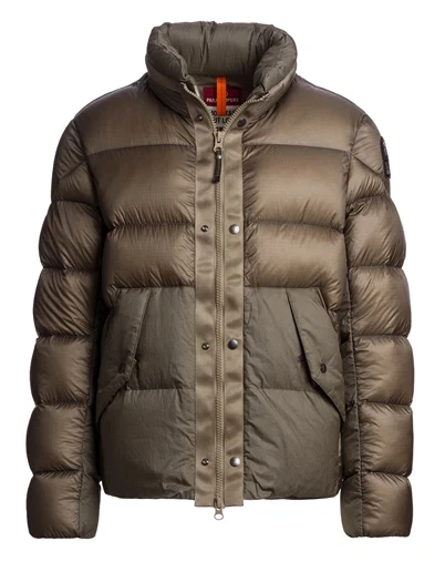 Parajumpers - Golburn Short Down Jakke - Slate Mud